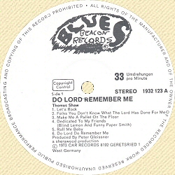 Blues Beacon Records label