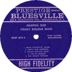 Bluesville Records label