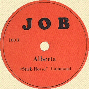 'S T I C K &nbsp; H O R S E &nbsp; H A M M O N D: Job 100