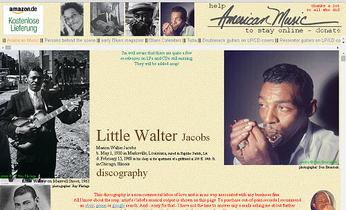 Illustrated Little Walter discography