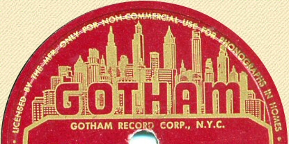 Gotham label 