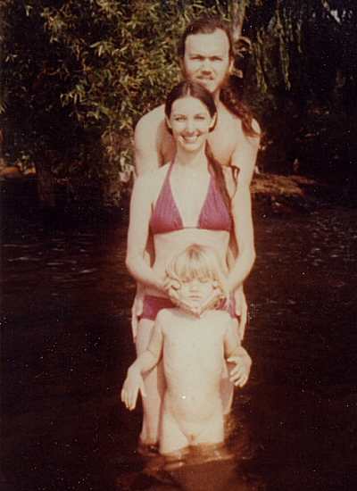 at river Havel, Berlin - summer 1974