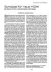 Wirz/Gehrcke: Synopse für eine neue HOAI; Anklicken öffnet pdf-Datei (200 KB)