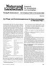 Wirz: Zur Pflege- und Entwicklungsplanung für Naturschutzgebiete in Rheinland-Pfalz; Anklicken öffnet pdf-Datei (3,9 MB)