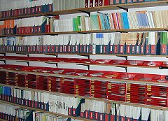 Ausschnitt aus Bibliothek Planungsbro Wirz, Abt. Fachzeitschriften