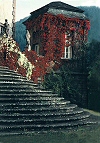Freitreppe mit östl. Pavillon; Foto von Annette Metz