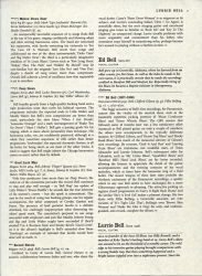 Ed Bell entry in Tony Russell & Chris Smith with Neil Slaven, Ricky Russell & Joe Faulkner: The Penguin Guide to Blues Recordings.- London/New York/Toronto (Penguin Books), 2006, p. 31