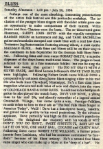 Len Kunstadt review of Newport Folk Festival 1964; source: Record Research 63 (9/1964); click to enlarge!