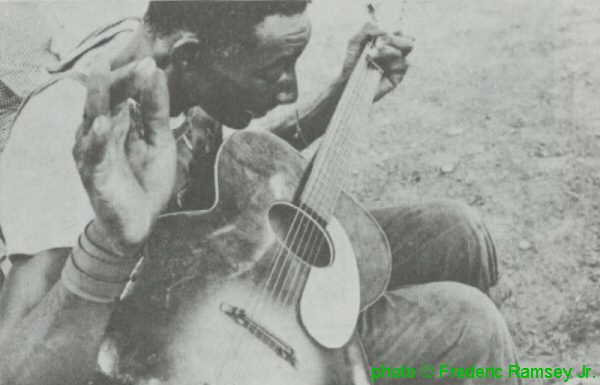 'Old River Lake, Mississippi' (Lake Mary), 1954; source: Folkways FA 2659 notes; photographer: Frederic Ramsey Jr.