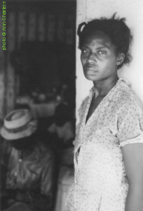 Ola B. 'Olie' Estes, Sleepy John's wife, 1962; source: Ann Charters and Samuel Charters: Blues Faces - A Portrait of the Blues.- Boston (David R. Godine Publisher) 2000, p. 37; photographer: Ann Charters; click to enlarge!