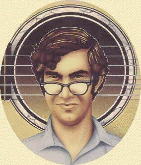 Steve Mann Portrait; source: Front cover of Blue Goose 2024, illustration by Robert Burger