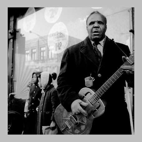 Arvella Gray on Maxwell Street, Chicago, 1967; photographer: Vivian Maier