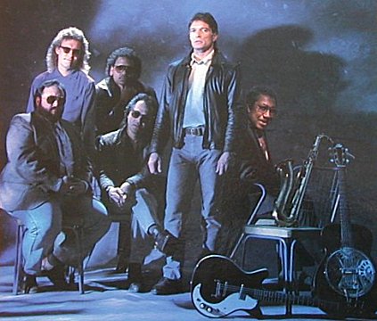 G E O R G E   G R I T Z B A C H with the Unknown Blues Band   (picture from cover of Alcazar 106)