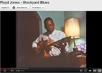 Floyd Jones 1972; source: Harley Cockliss' movie 'Chicago Blues'