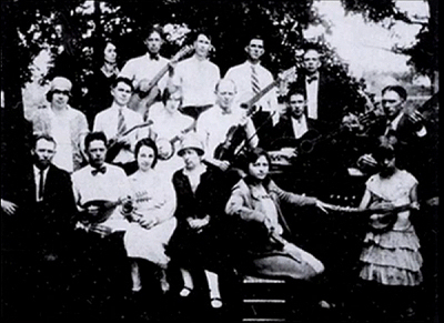Ernest Phipps and His Holiness Singers, 1920s; source: 