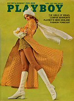 front cover of Playboy 17 #4 (1970)