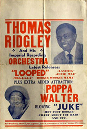 Poster Thomas Ridgley / Poppa Walter