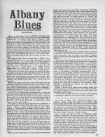 Kip Lornell: Albany Blues (Part One).- Living Blues 14 (Autumn 1973), p. 25