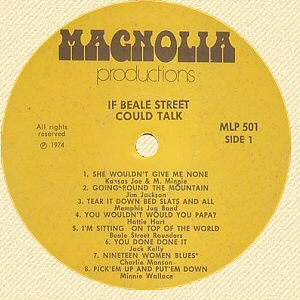 M A G N O L I A  MLP 501 label