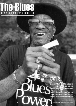 J E R R Y   M c C A I N, Old Memphis, Alabama, May 2000; source: Front cover of Crosscut Records catalog 2000-IV; photographer: Axel Küstner