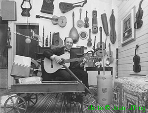 Dr. Harry Oster; source: Arhoolie Records webpage; photographer: Joan Liffring