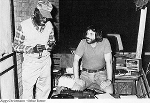 Othar Turner & Ziggy Christmann 1980; source: notes to L+R 42.030; photographer: Axel Küstner; click to enlarge!