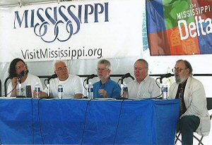 Jim O'Neal, Neil Slaven, Bob Hall, Bill Greensmith, Mike Rowe; photographer: Bob Riesman; click to enlarge!