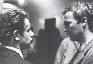 Simon Napier & Karl Gert zur Heide at Blues Convention, London, 1969; source: Blues & Rhythm #259 (May 2011), p. 18; photographer: Charles Colquhoun; click to enlarge!