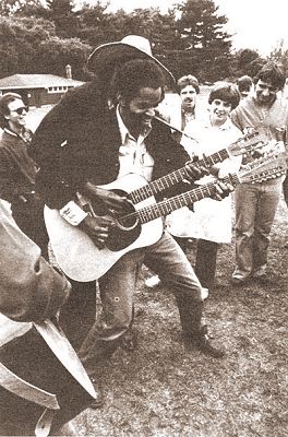 Guy Davis and Taj Mahal at the 1979 Great Hudson River Revival