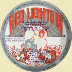 Red Lightnin' Records label