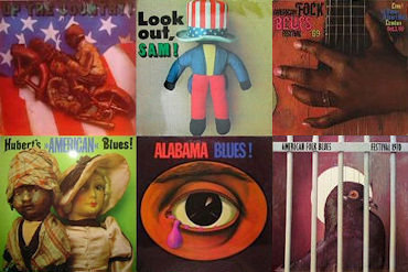 Scout Records LP front covers