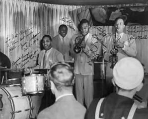 Jump Jackson & His Orchestra, June 1947, Chicago; source: https://www.youtube.com/watch?v=8pqA-VuQeOI; click to enlarge!