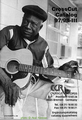 J.W.   W A R R E N, Brundidge, Alabama, October 1995; source: Crosscut Records catalog 97/98-III; photographer: Axel Küstner