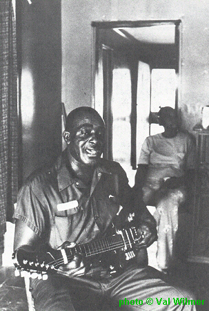 J O H N   L E E   Z E I G L A R; source: Blues Unlimited 133 (1979), p. 20; photographer: Val Wilmer