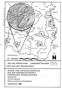 Titelbild Pflege- und Entwicklungsplan Rohrweiher-Rsselsweiher