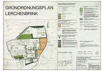 Gruenordnungsplan Lerchenbrink, Rinteln, Karte 'Vorschlaege fuer gruenordnerische Festsetzungen' als pdf-Dokument; bitte Anklicken (0,9 MB)