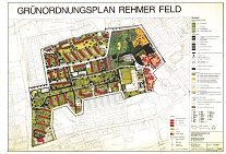 Grnordnungsplan Rehmer Feld, Hannover, Karte Bestand' als pdf-Dokument; bitte Anklicken (11, MB)