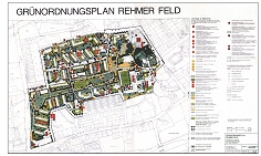 Grnordnungsplan Rehmer Feld, Hannover, Karte ' als pdf-Dokument; bitte Anklicken (1,2 MB)