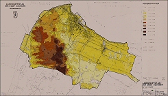 Landschaftsplan Cuxhaven, Karte 1 'Hhenschichten'