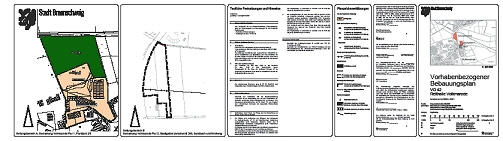 Vorhabenbezogener Bebauungsplan VO 42 'Reithalle Volkmarode', Braunschweig'  bei www.braunschweig.de; bitte Anklicken