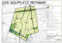 Umweltvertraeglichkeitsstudie 'Golfplatz Sehnde-Rethmar', Karte 'Bewertung' als pdf-Dokument; bitte Anklicken (1,2 MB)